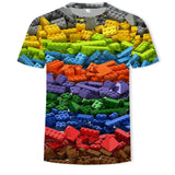 New summer fashion casual men&#39;s clothing loose printed t - shirt