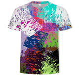 New summer fashion casual men&#39;s clothing loose printed t - shirt