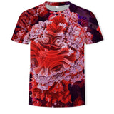 New summer fashion casual men&#39;s clothing loose printed t - shirt
