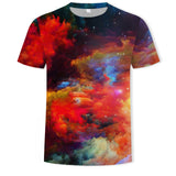 New summer fashion casual men&#39;s clothing loose printed t - shirt
