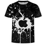 New summer fashion casual men&#39;s clothing loose printed t - shirt