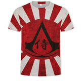 New summer fashion casual men&#39;s clothing loose printed t - shirt