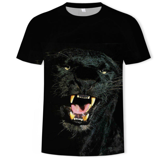 New summer fashion casual men&#39;s clothing loose printed t - shirt